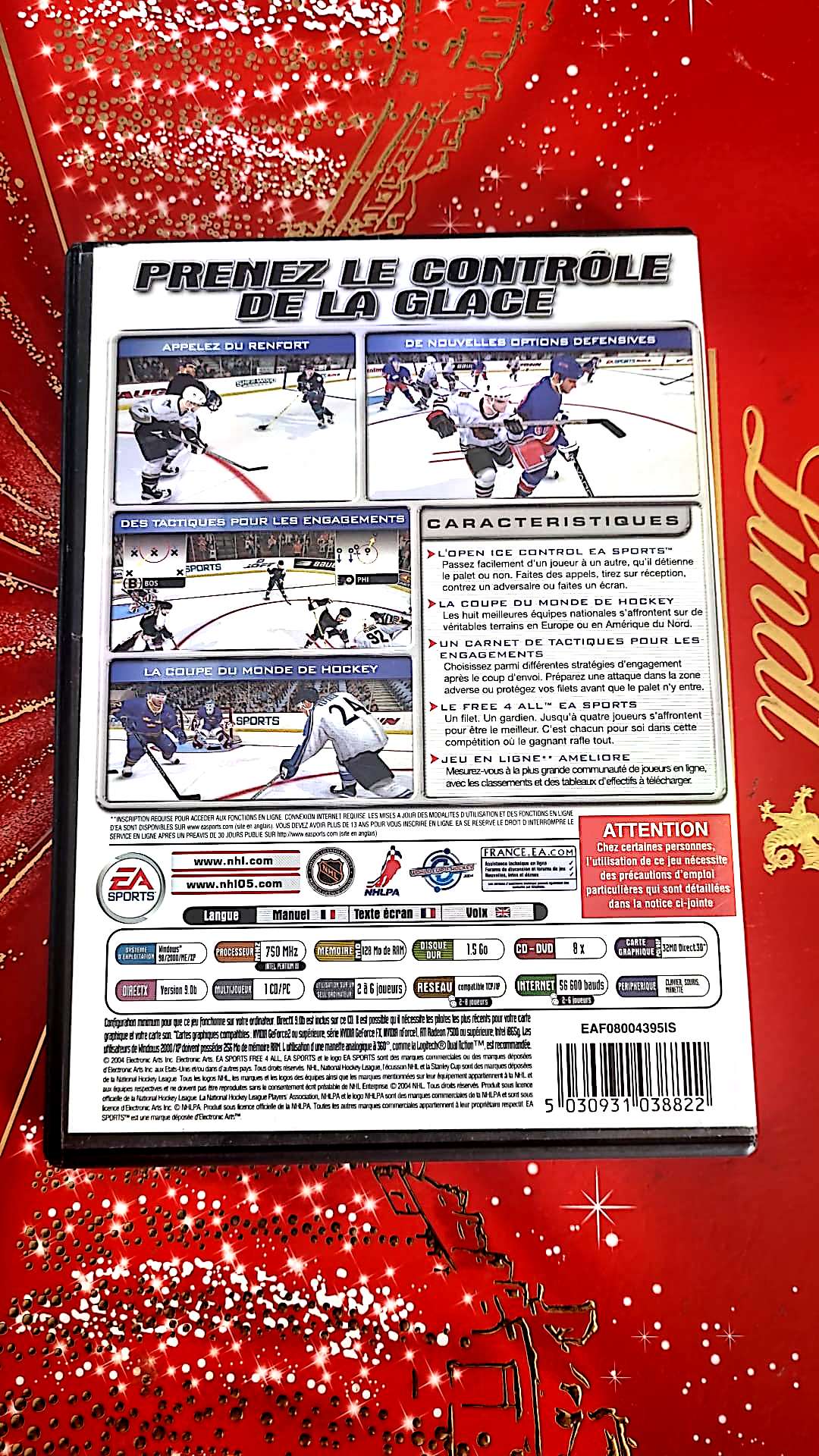 Jeu vidéo PC : ea sports NHL 2005