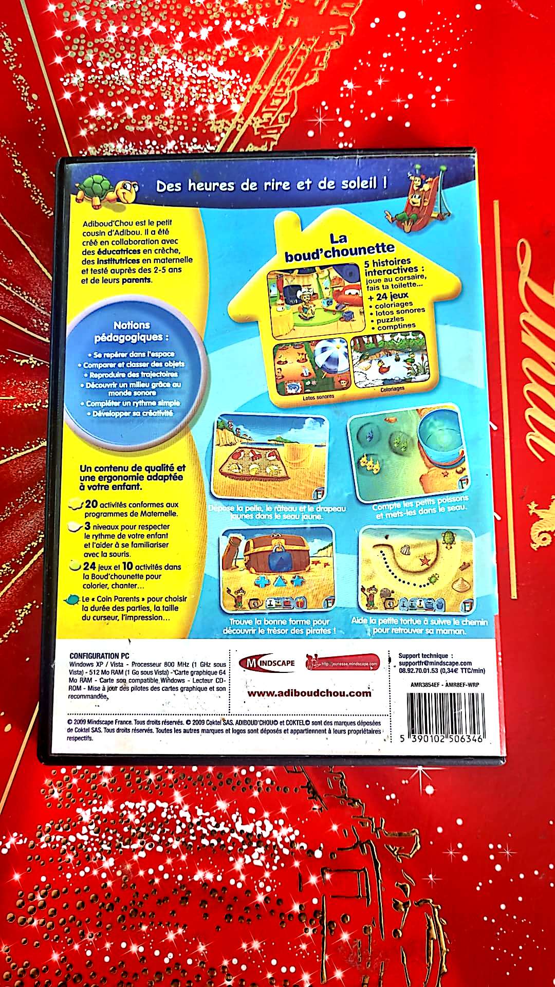 Jeu vidéo PC : adibou d'chou a la mer par blasp