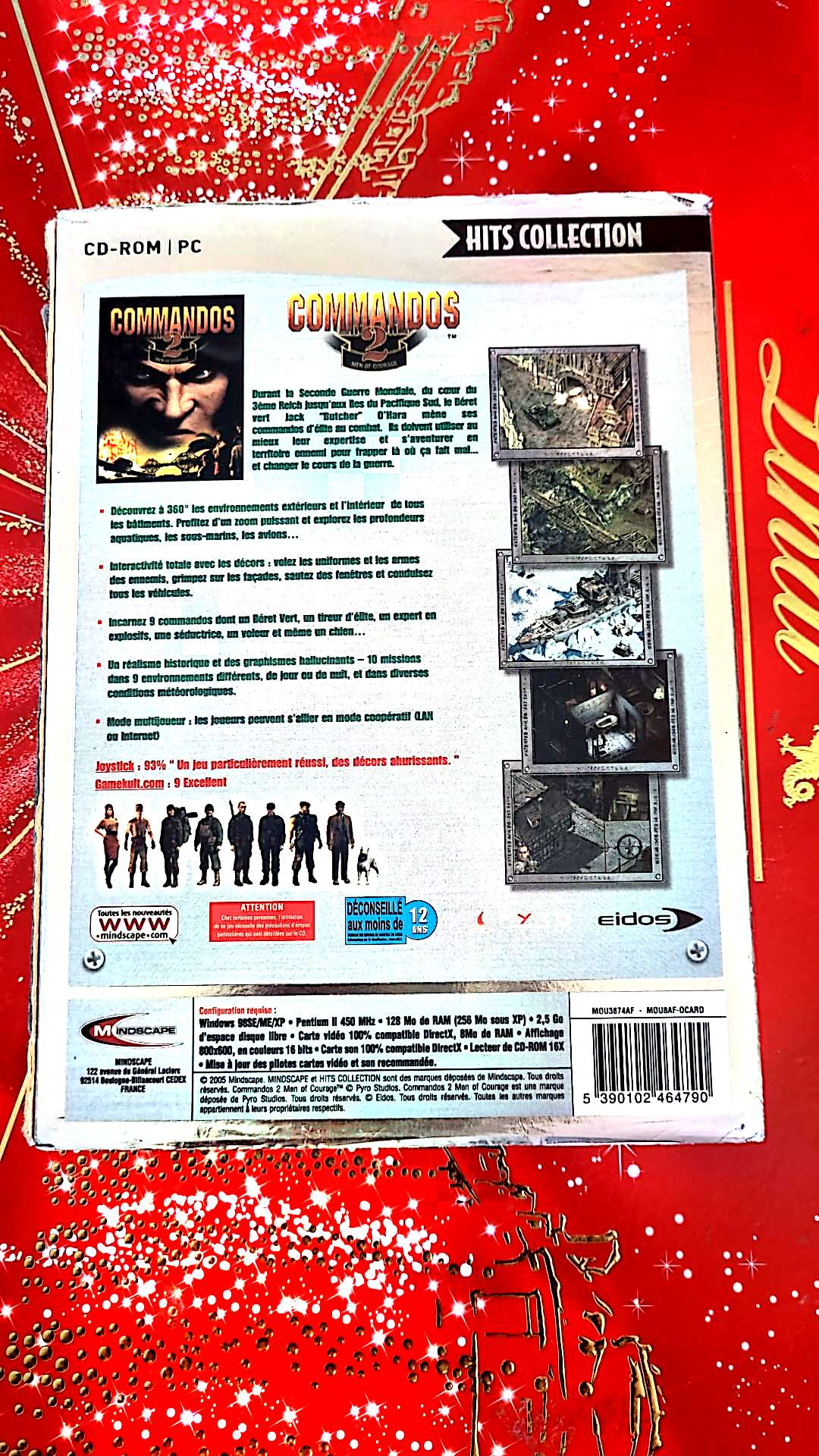 Jeu vidéo PC : hits collection commandos 2 men of courage