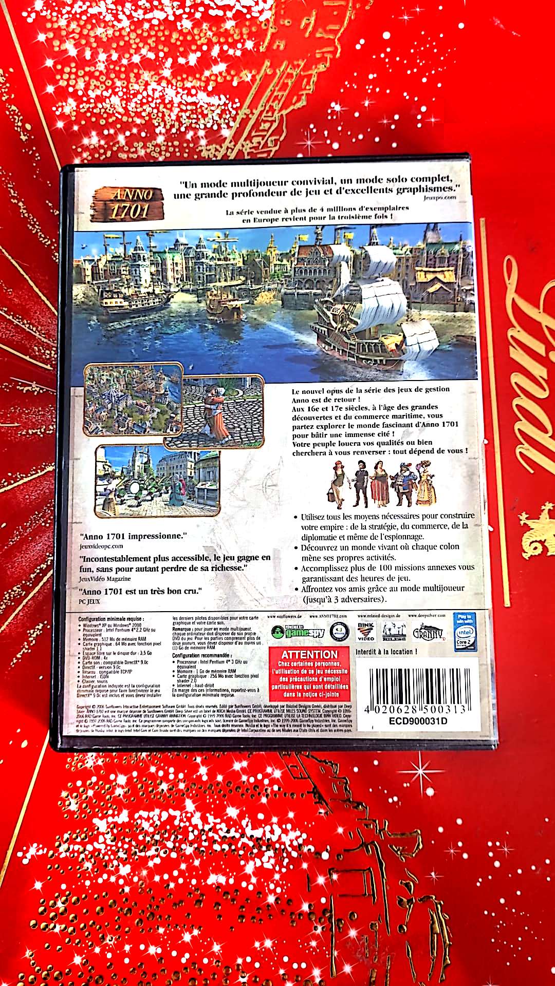 Jeu vidéo PC : Anno 1701