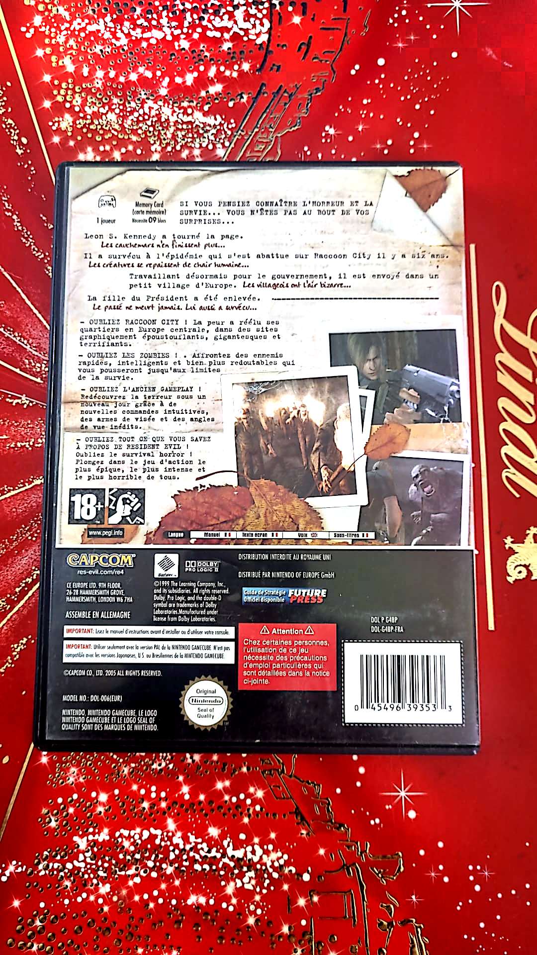 Jeu vidéo Nintendo GameCube : GameCube résident evil 4