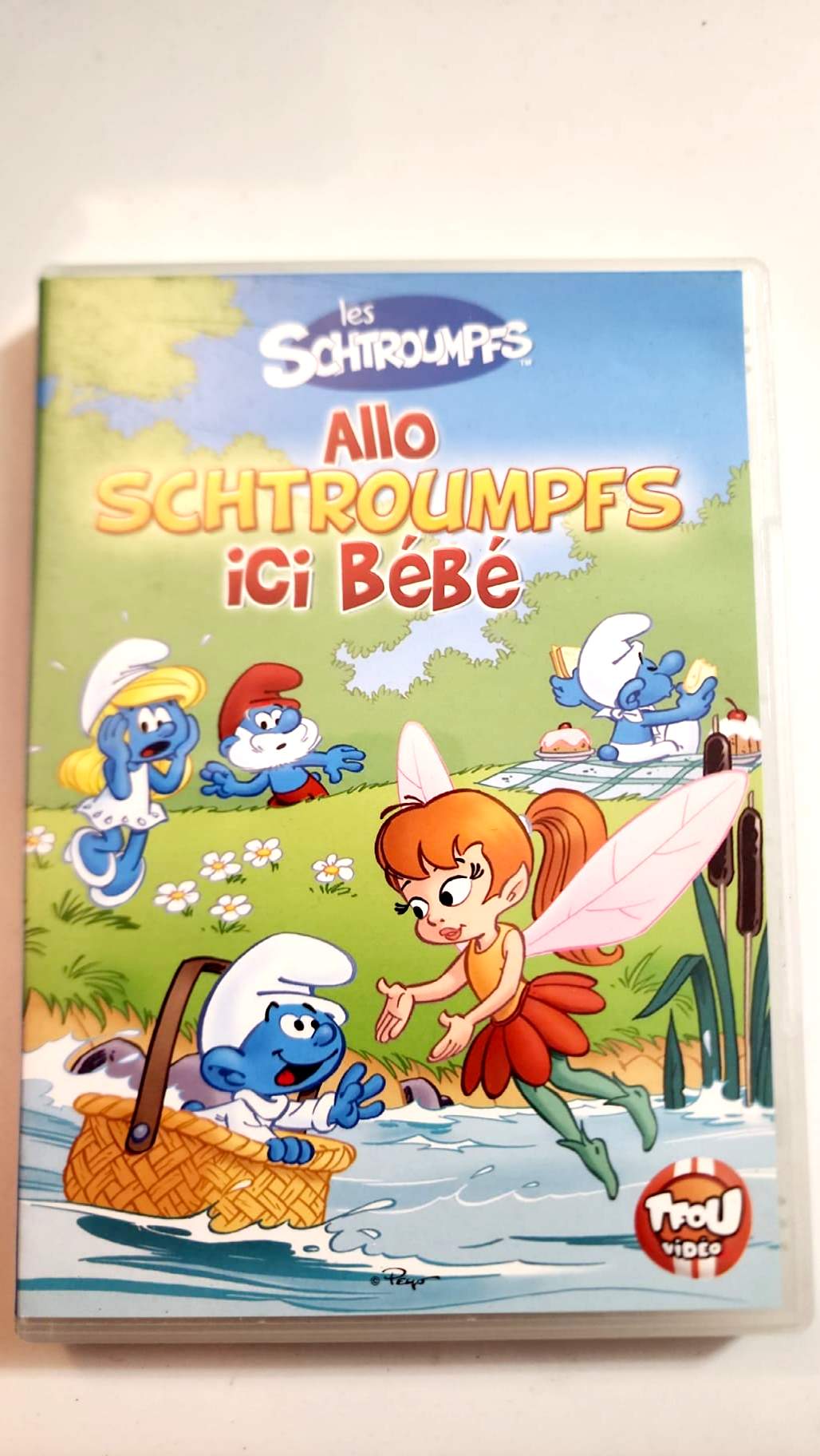 Les Schtroumpfs - Allo Schtroumpfs Ici Bébé - DVD (Trou Vidéo / Peyo Productions)