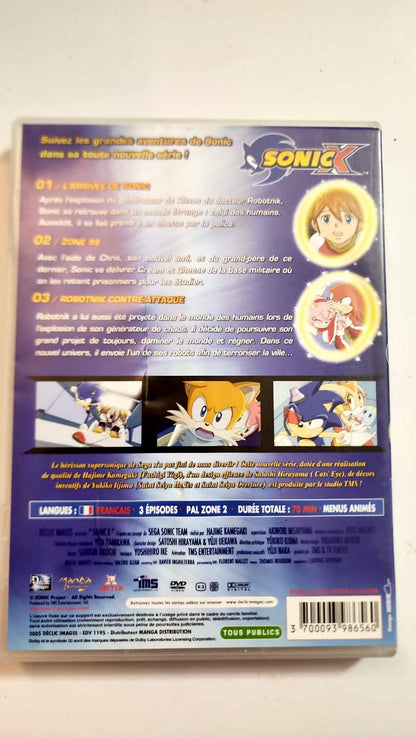 Sonic X - Vol. 1 - DVD Série Animée (Déclic Images / Manga Distribution / TMS Entertainment)