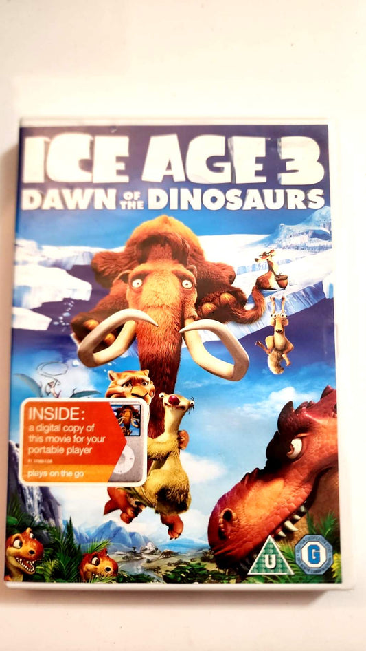 DVD Ice Age 3 Dawn of the Dinosaurs – Anglais / Allemand – Édition UK – Animation familiale
