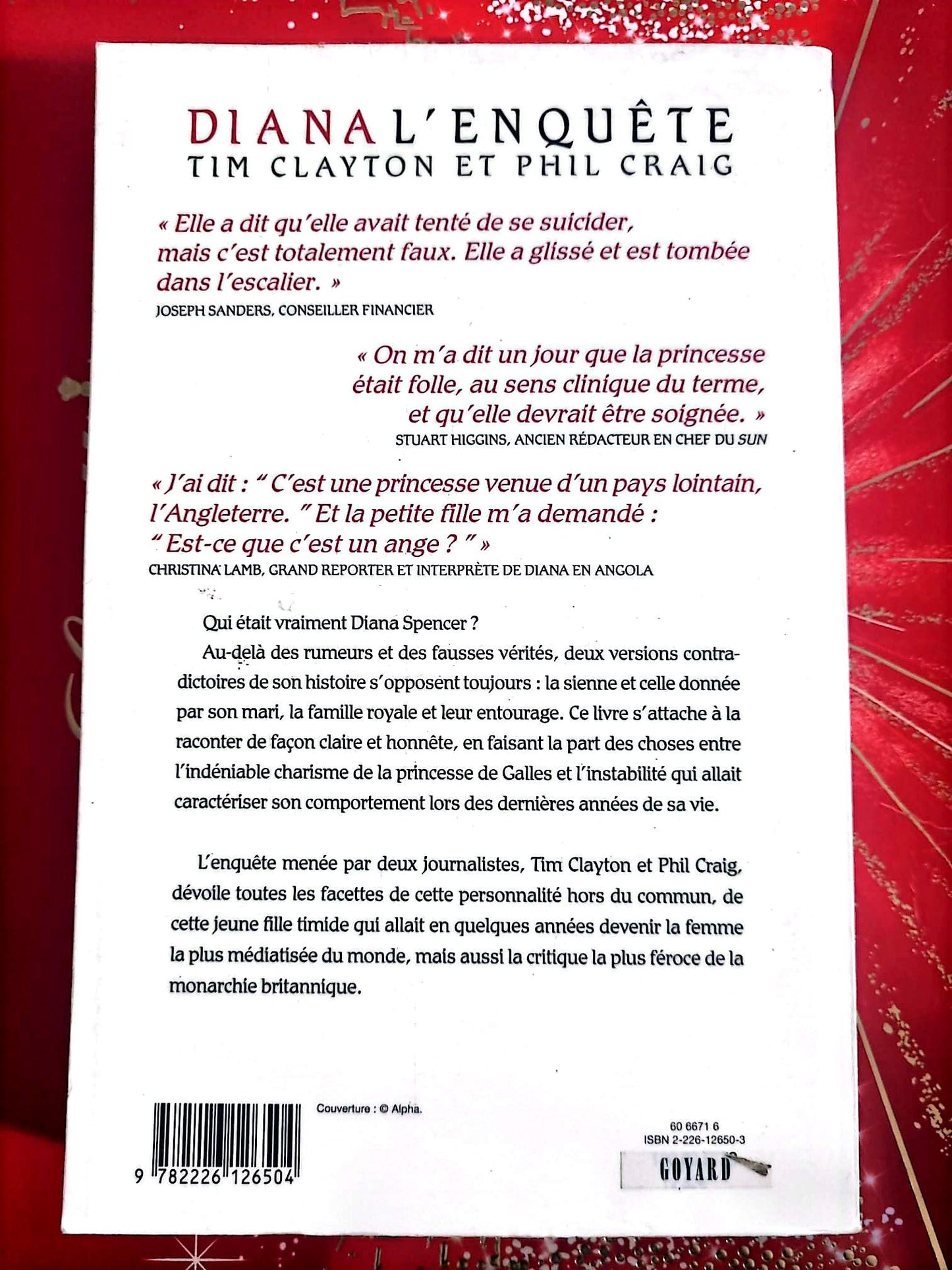 Diana – L’enquête – Tim Clayton & Phil Craig – Biographie – Enquête