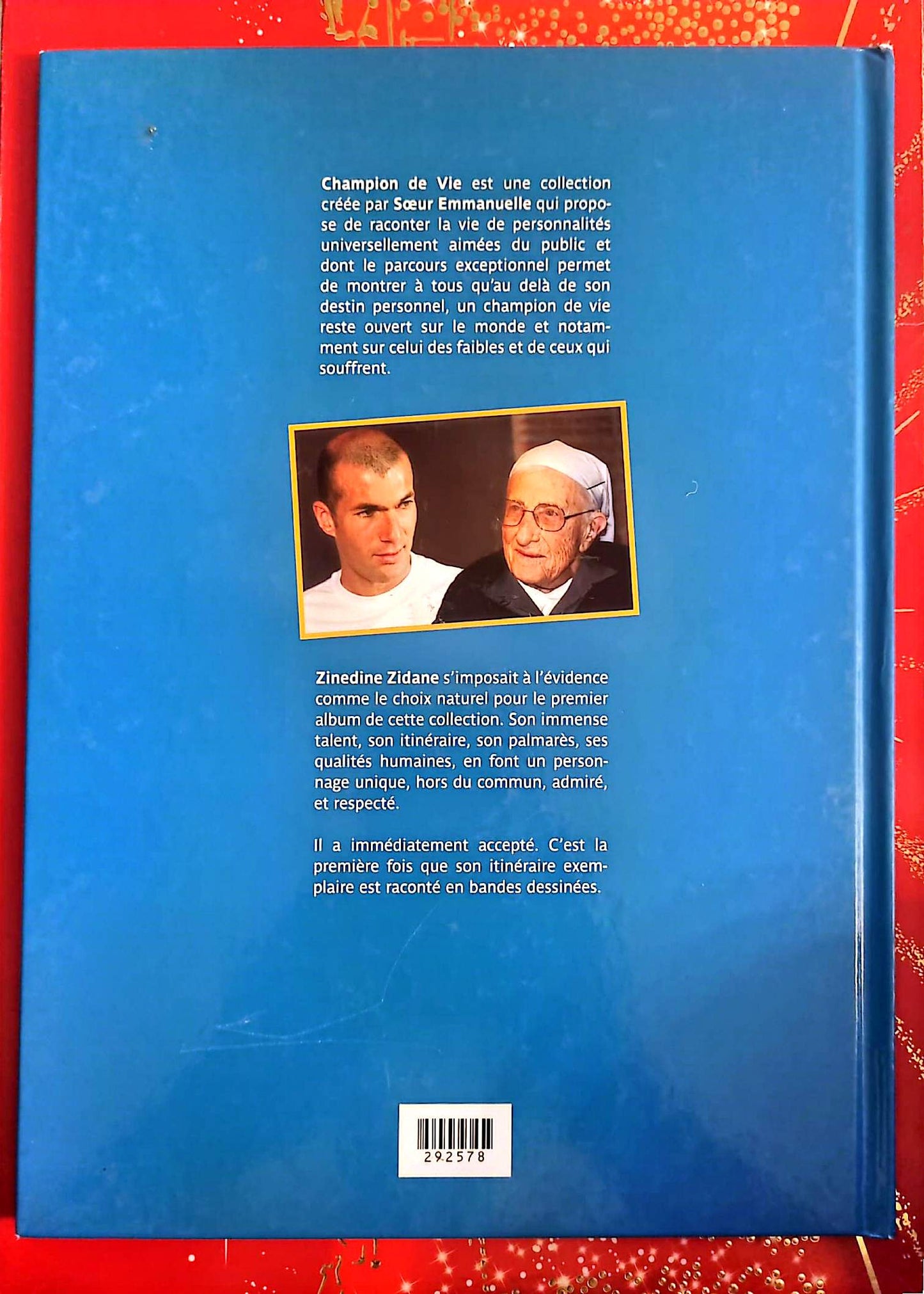 Zidane – Champion de Vie – Bande dessinée biographique – Album illustré football