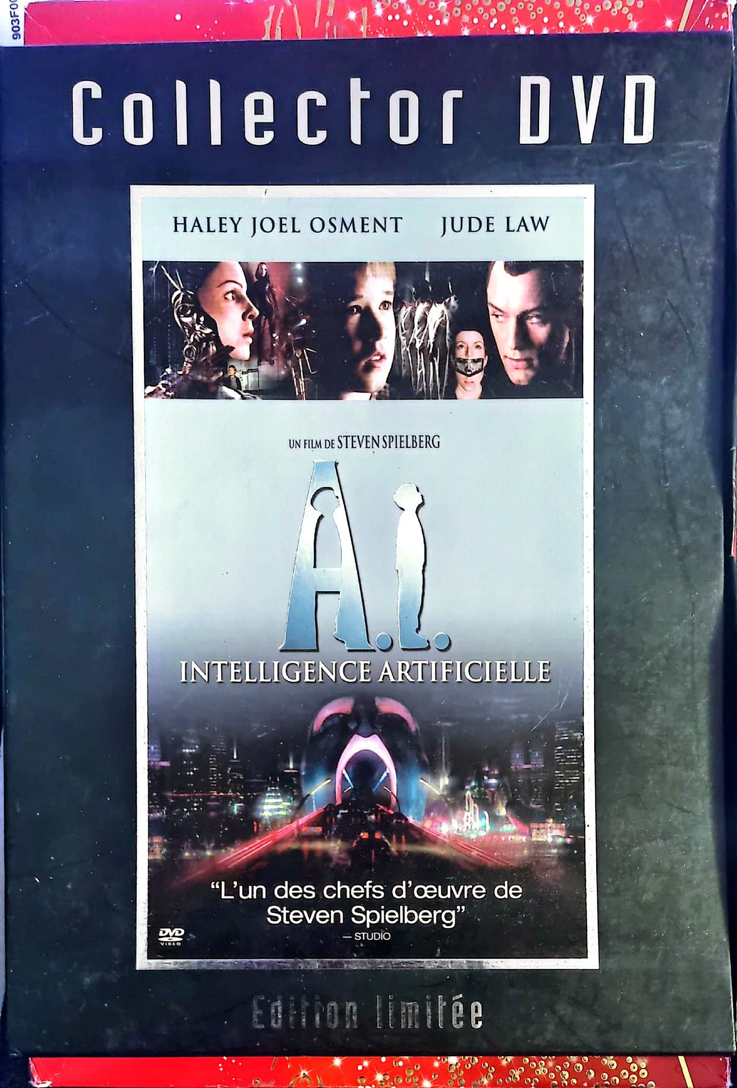 A.I. Intelligence Artificielle – Édition limitée Collector – Coffret DVD – Steven Spielberg