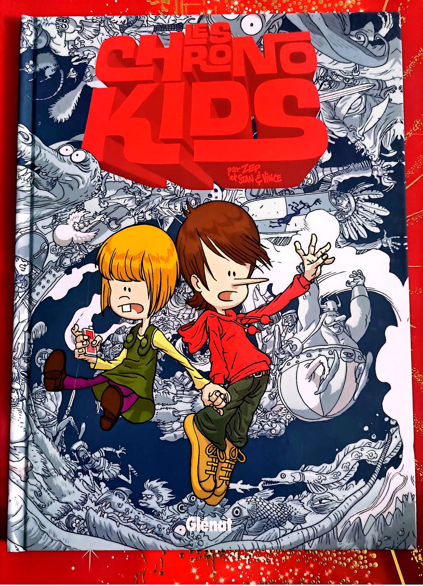Les Chrono Kids – Bande dessinée jeunesse – Album relié – Éditions Glénat