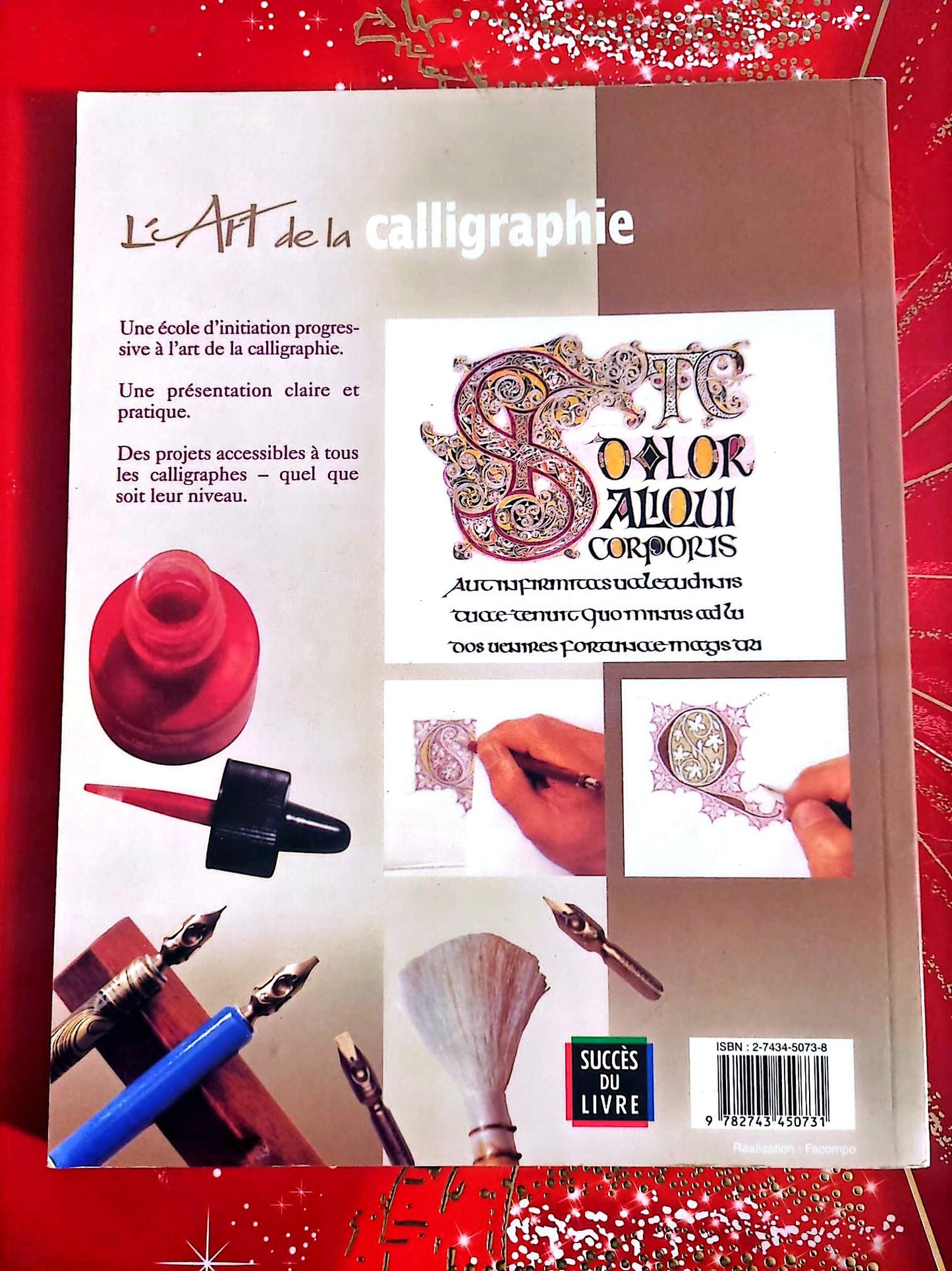 L’Art de la calligraphie – Gaynor Goffe & Anna Ravenscroft – Livre pratique – Succès du Livre