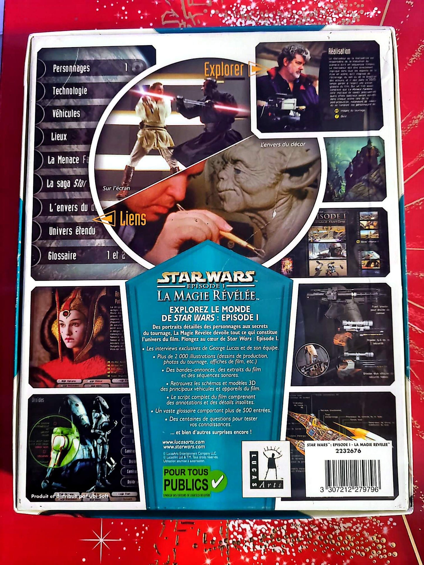Star Wars Épisode I – La Magie Révélée – PC CD-ROM – LucasArts – Version française