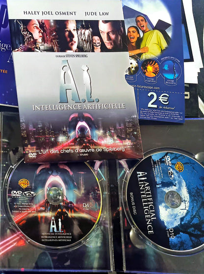 A.I. Intelligence Artificielle – Édition limitée Collector – Coffret DVD – Steven Spielberg