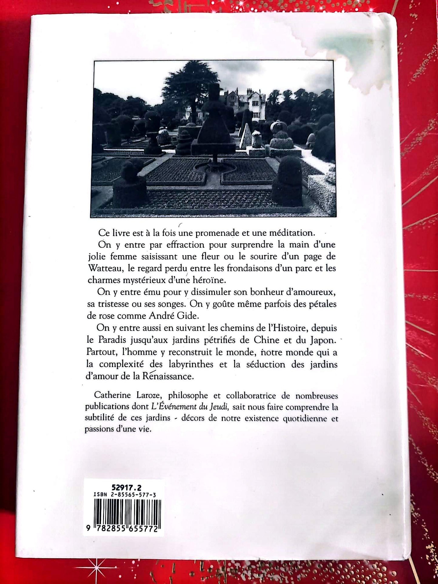 Une histoire sensuelle des jardins – Catherine Laroze – Livre art et philosophie – Olivier Orban
