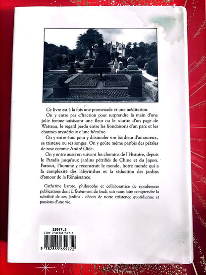 Une histoire sensuelle des jardins – Catherine Laroze – Livre art et philosophie – Olivier Orban