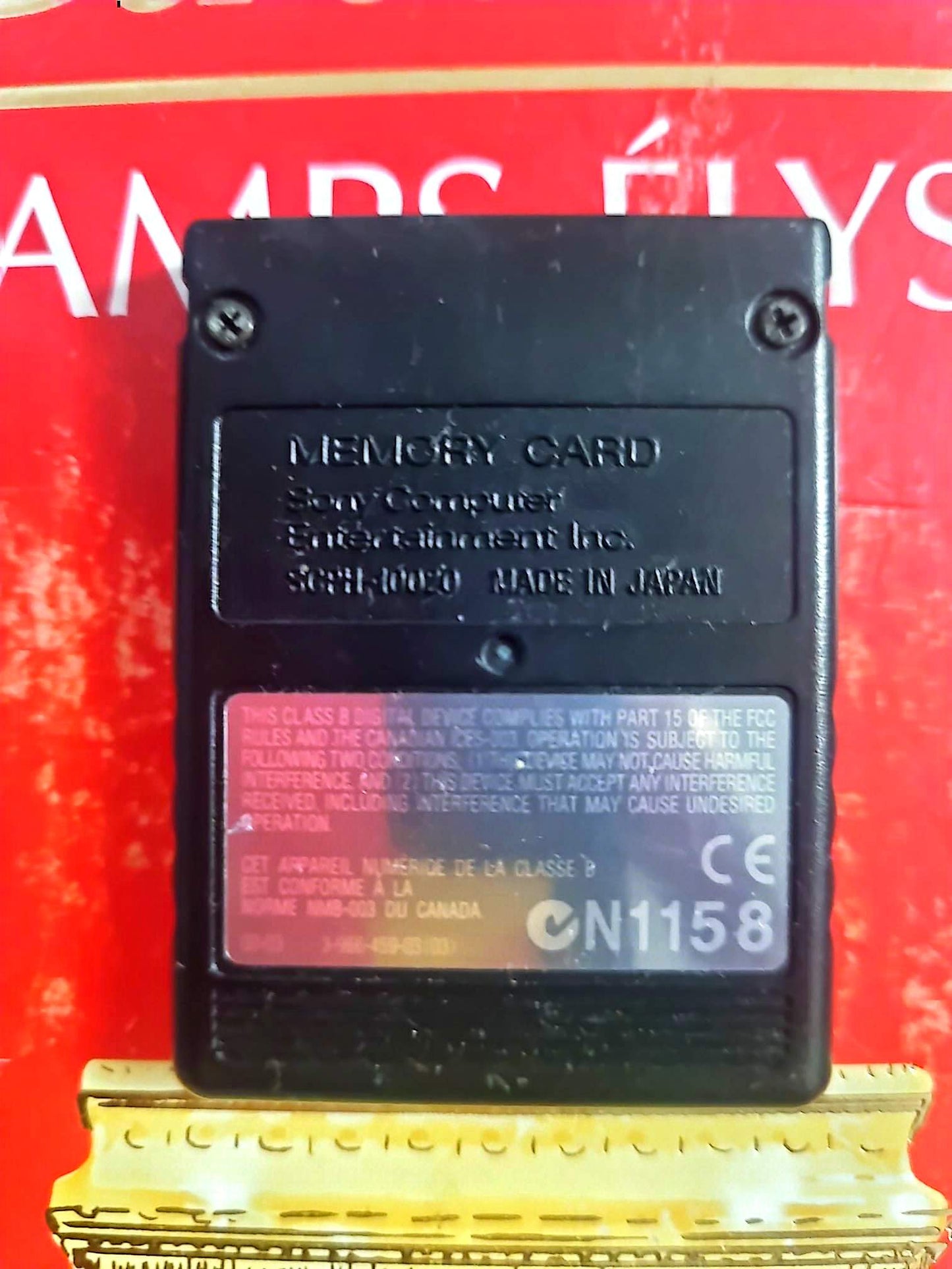 Carte Mémoire Officielle Sony PlayStation 2 PS2 – 8MB MagicGate – – Sans boîtier