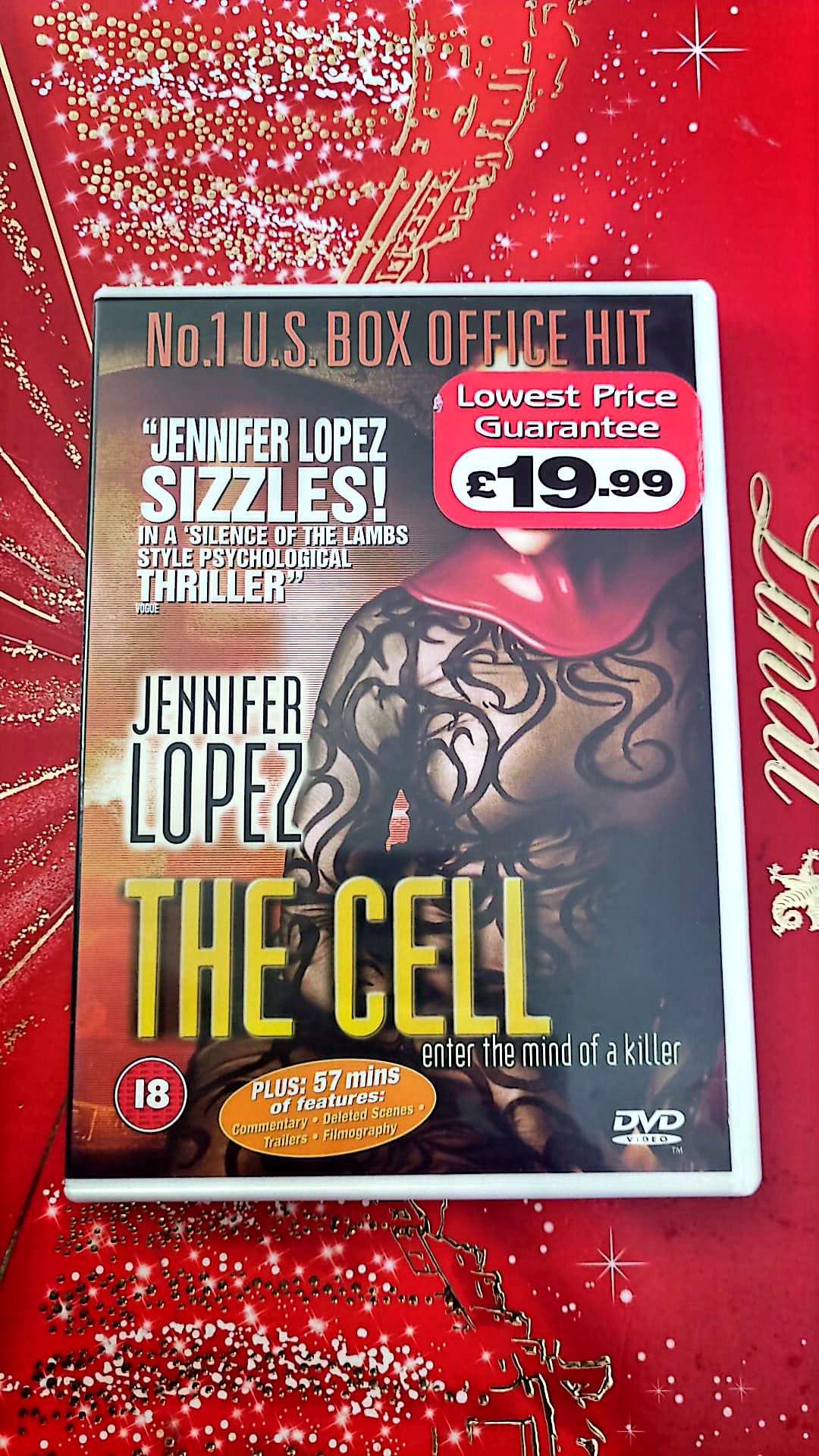 DVD Jennifer Lopez the cell