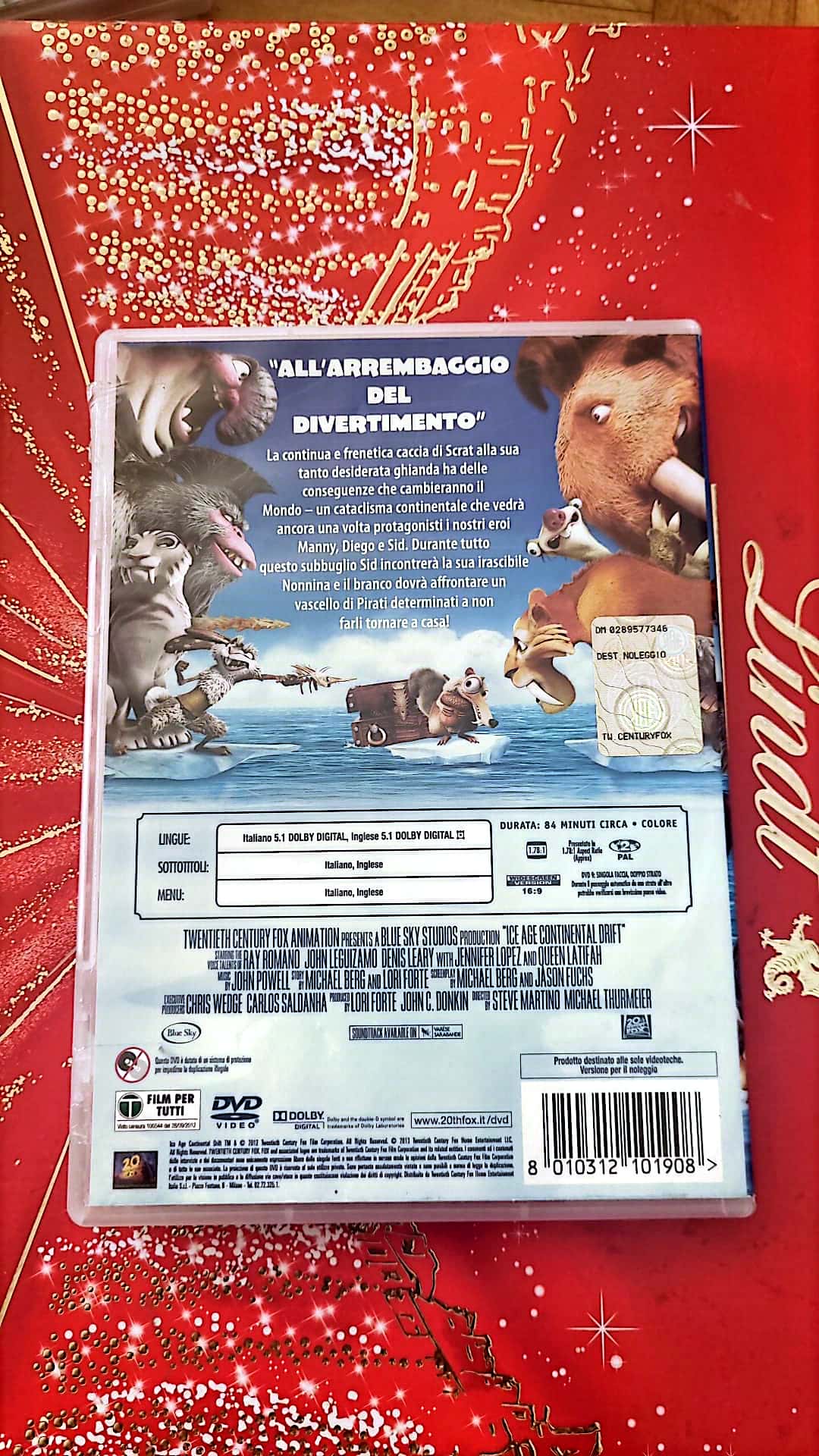 DVD l'era glaciale 4 continenti alla deriva