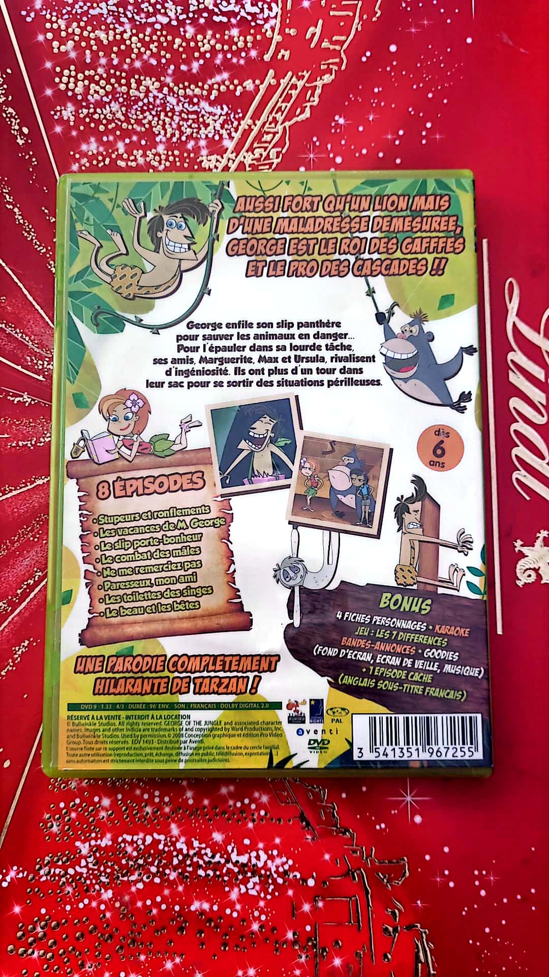 DVD George de la jungle le slip porte bonheur