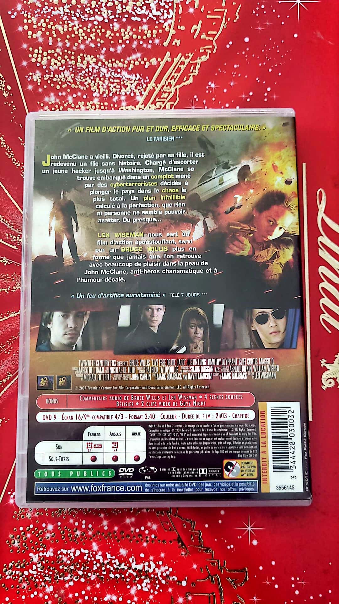 DVD Bruce Willis Die Hard 4 retour en enfer