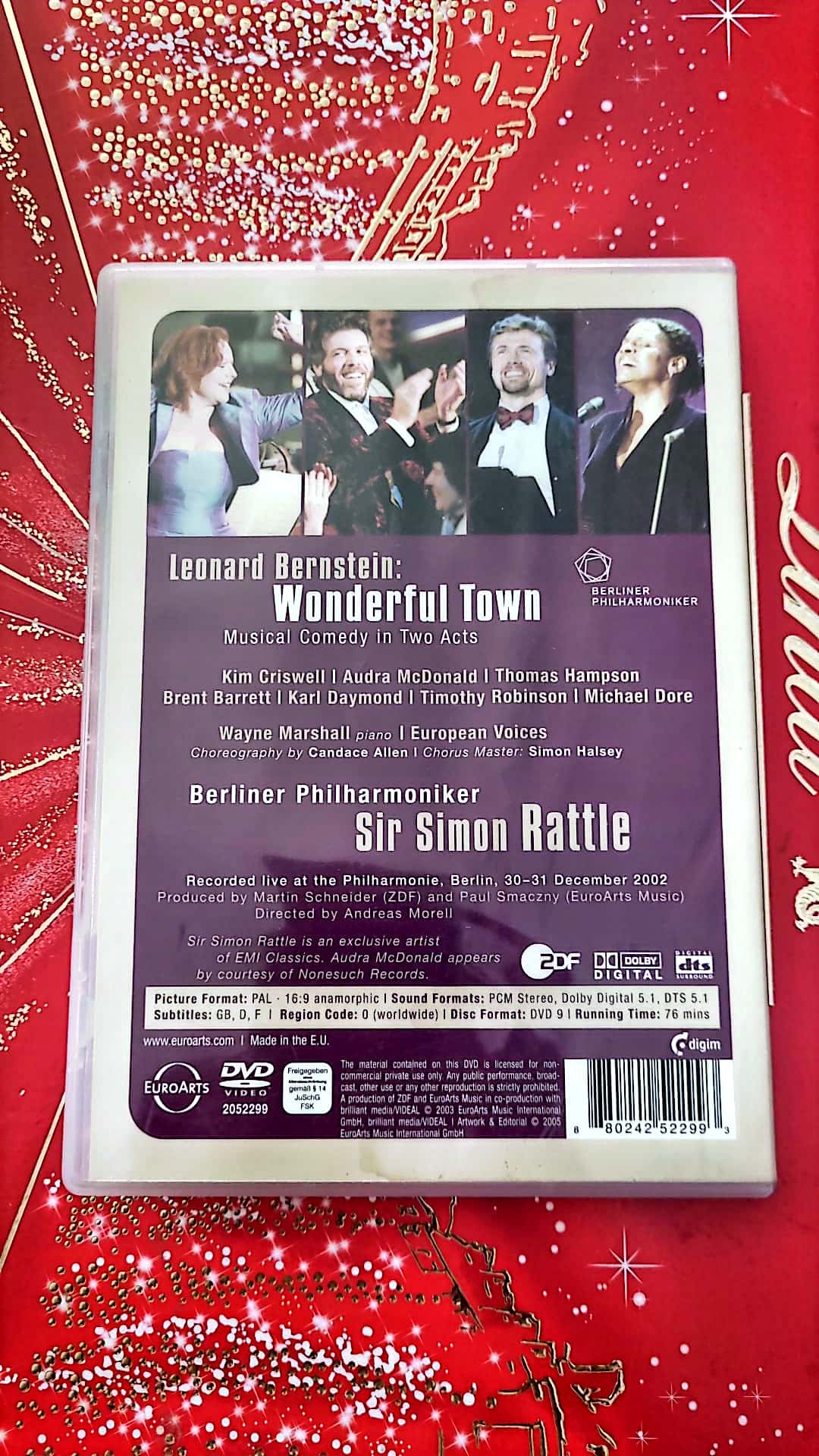 DVD Bernstein wonderful town Simon rattle