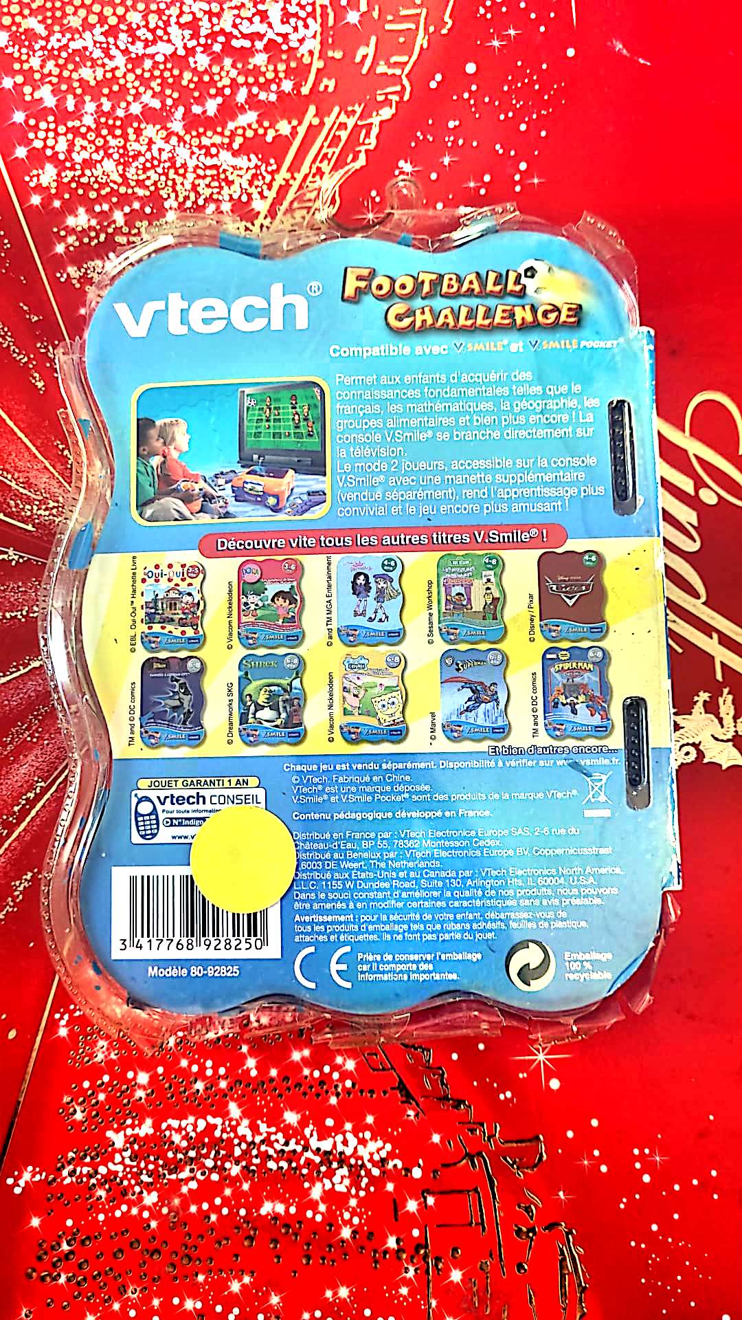 Jeu vidéo : vtech v.smile football challenge