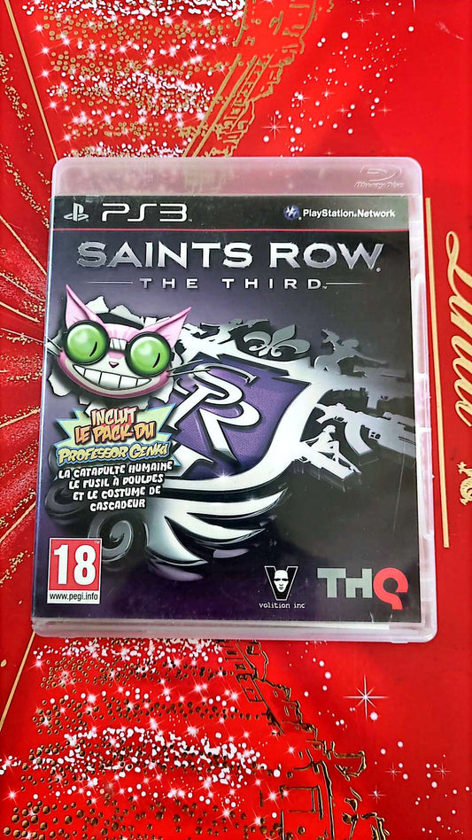 Jeu vidéo PS3 : saints row the third ps3