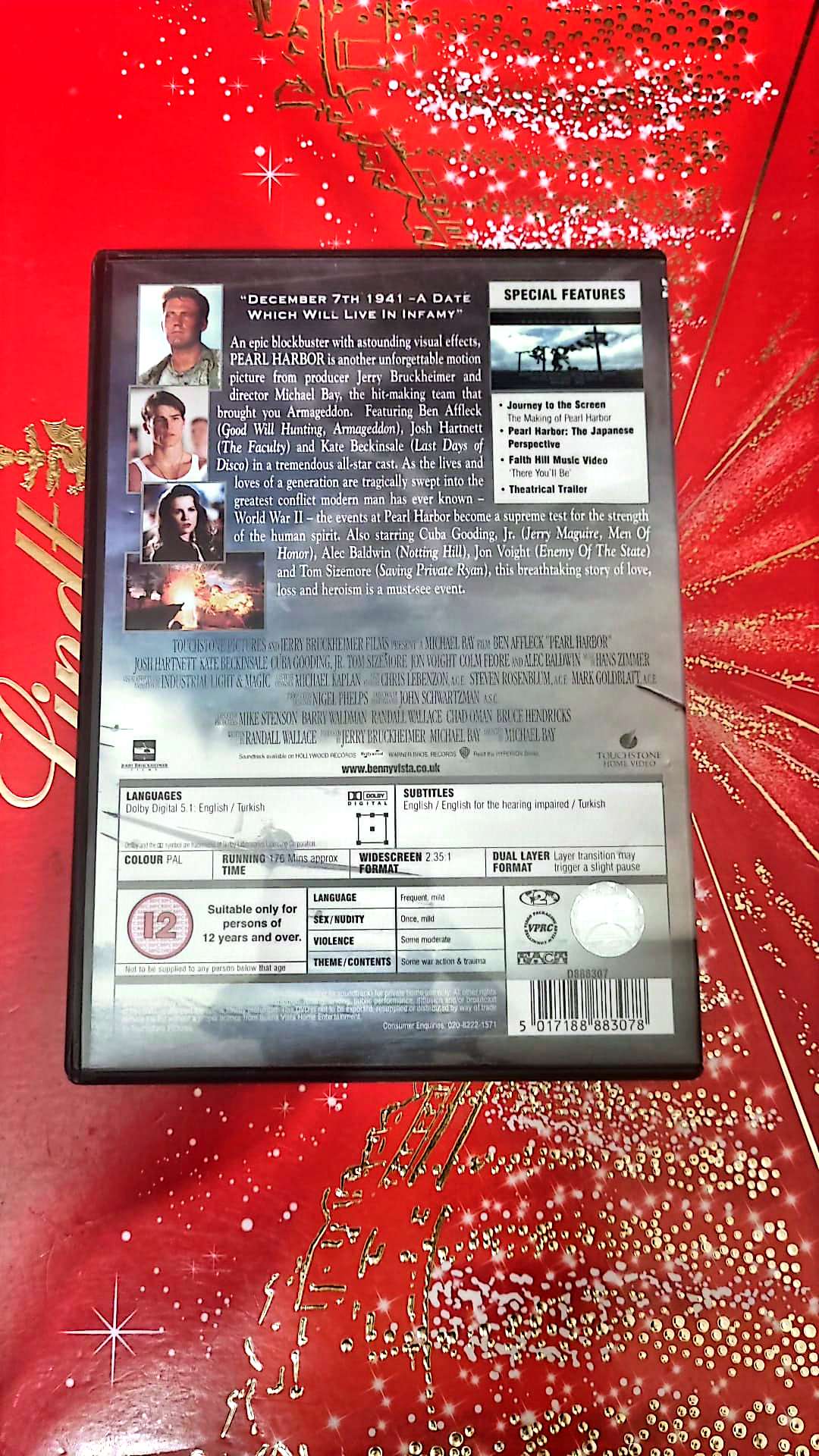 DVD : pearl harbor en