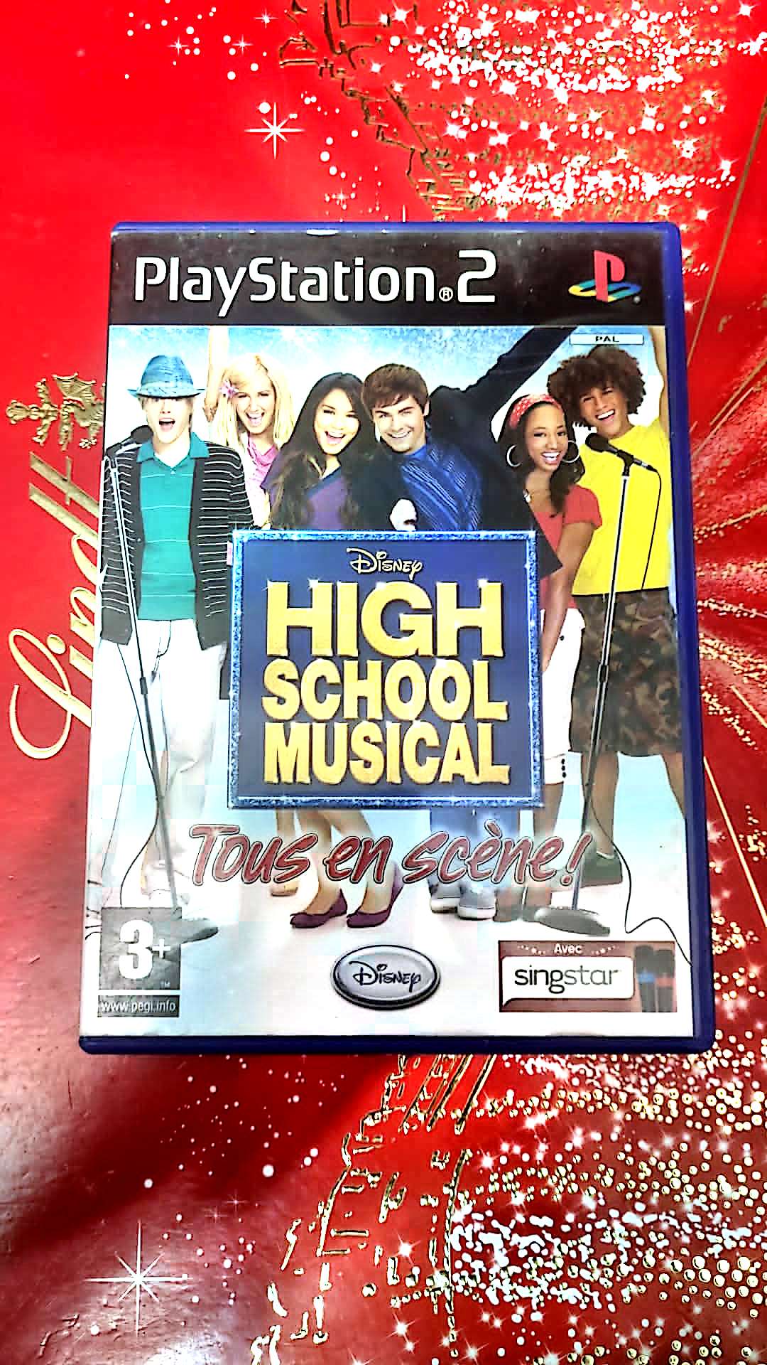 Jeu vidéo PS2 : ps2 high school musical tous en scene