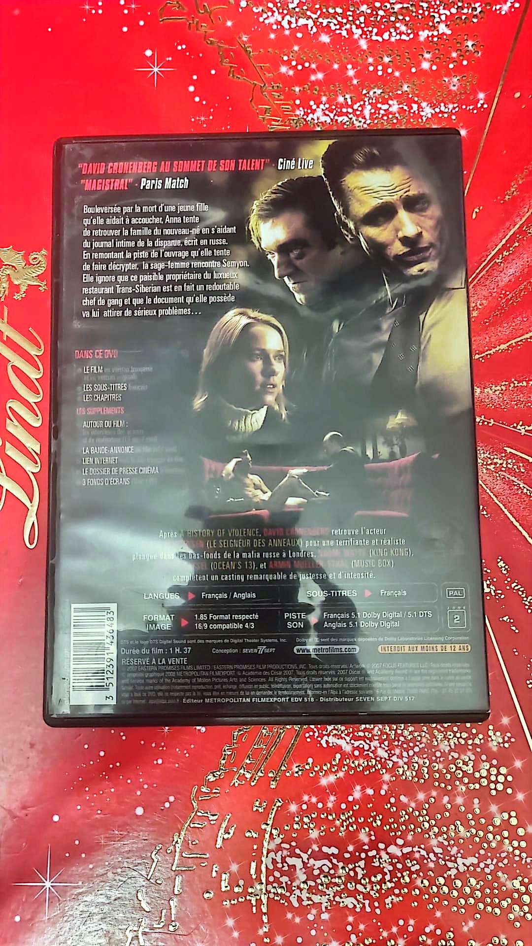 DVD : Les promesses de l'ombre