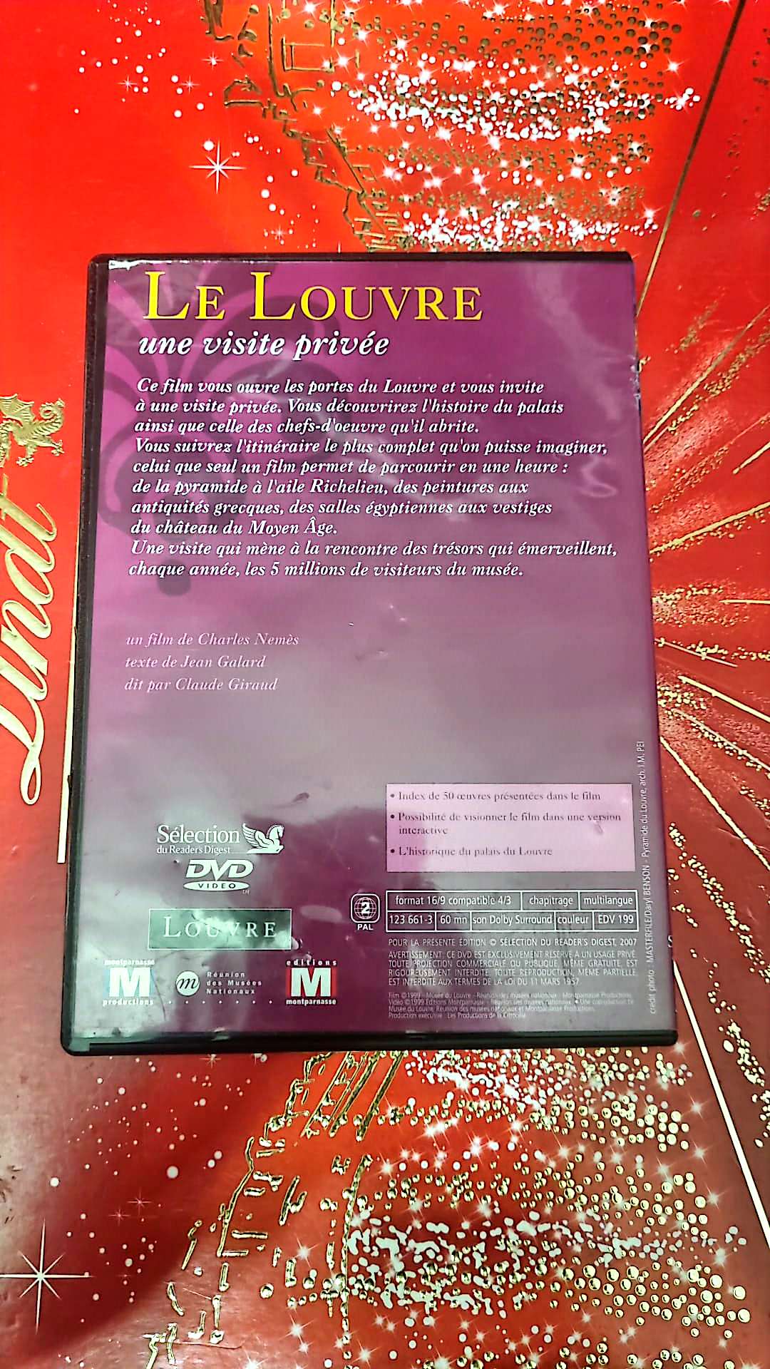 DVD : le Louvre une visite privée