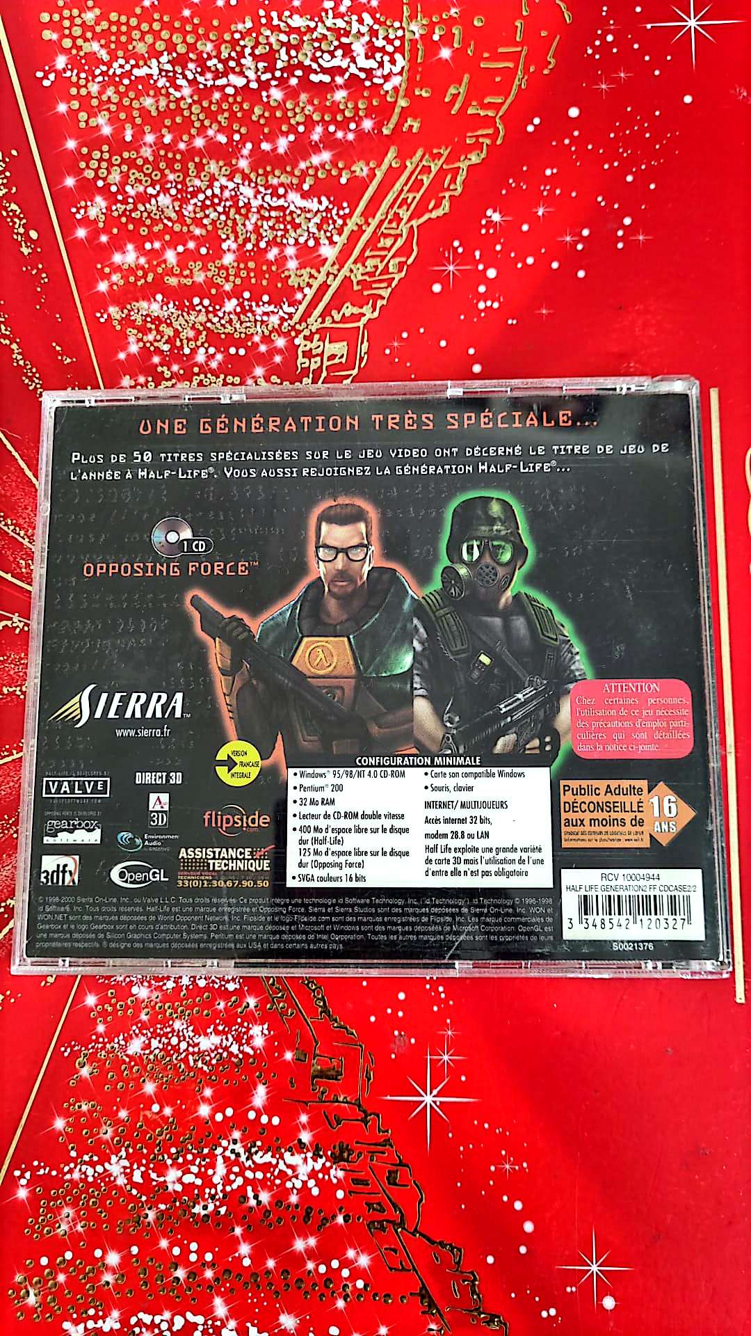 Jeu PC Half-Life Generation – Opposing Force (CD-ROM