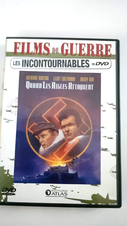 Quand les aigles attaquent – DVD Éditions Atlas – Films de guerre