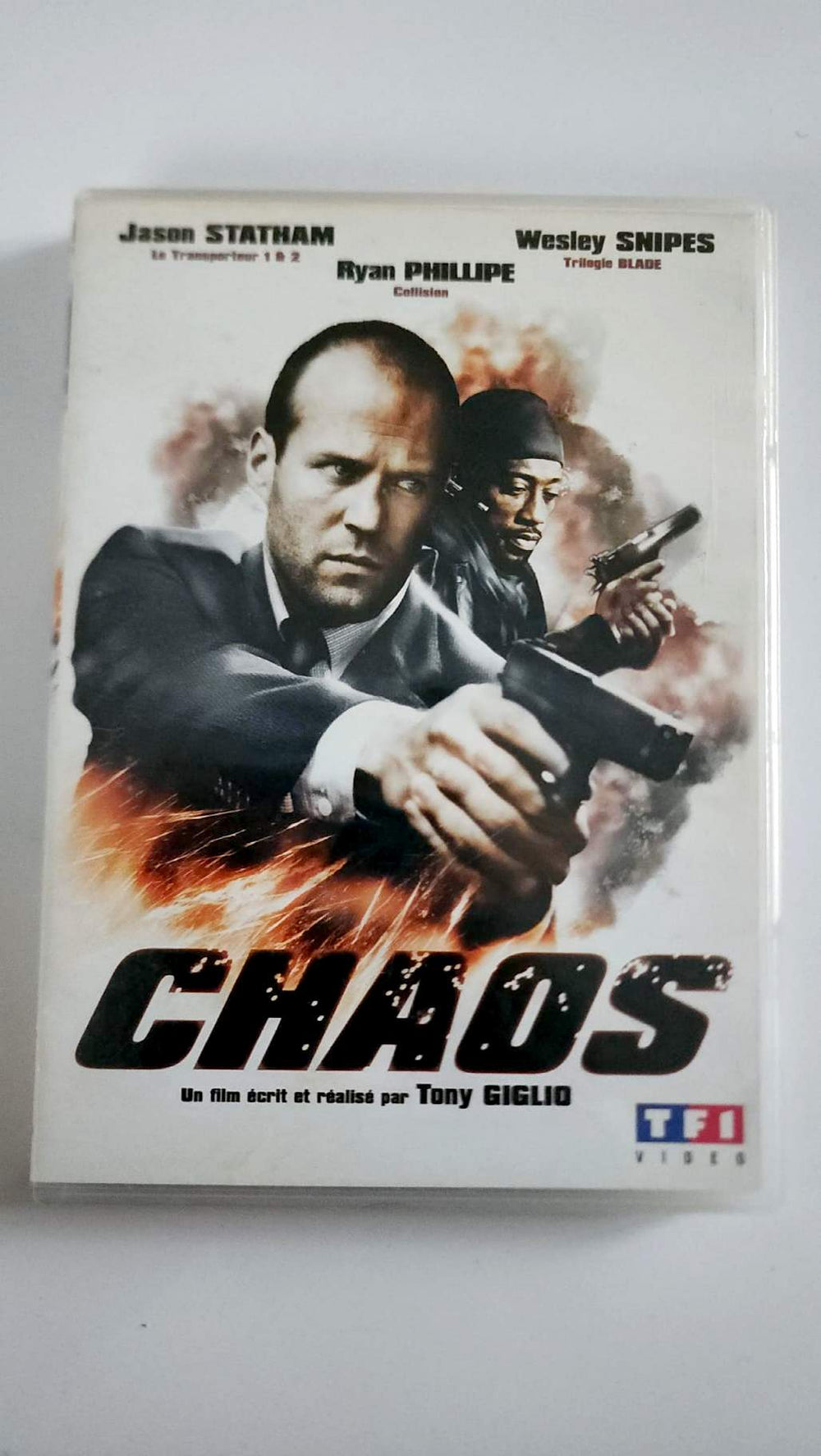 Chaos – DVD TF1 Vidéo – Jason Statham et Wesley Snipes