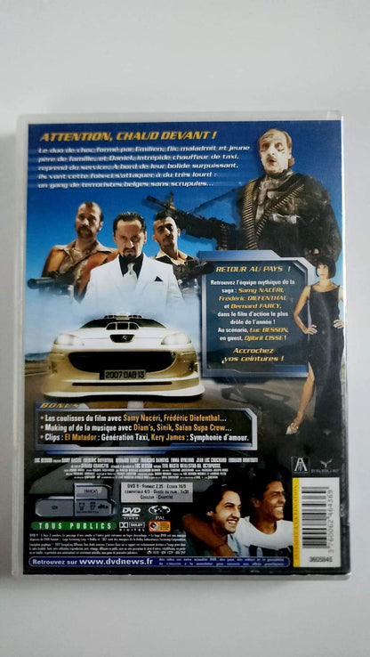Taxi 4 – DVD EuropaCorp – Samy Naceri et Frédéric Diefenthal