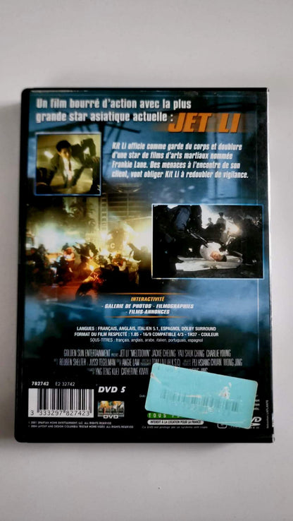 Meltdown – Terreur à Hong-Kong – DVD Columbia TriStar – Jet Li