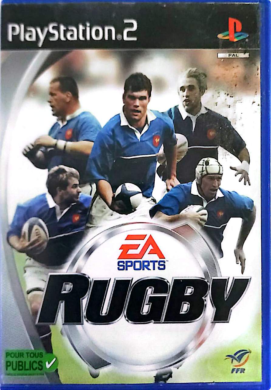 EA Sports Rugby Jeu PS2 PlayStation 2 PAL – Rugby International Officiel FFR – Jeu Entièrement en Français