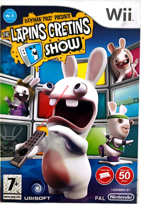 Rayman Prod Présente The Lapins Crétins Show Jeu Nintendo Wii PAL – Party Game Multijoueur Ubisoft