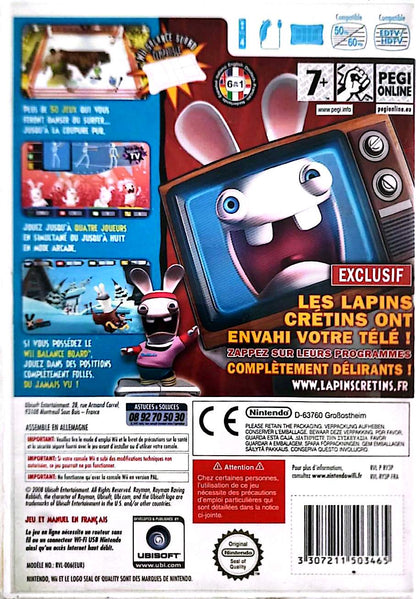 The Lapins Crétins Show – Jeu Wii | +50 Mini-Jeux | Party Game Multijoueur | PAL Français | Ubisoft