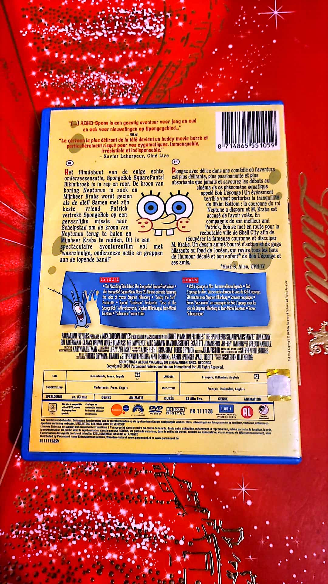 DVD the SpongeBob squarepants