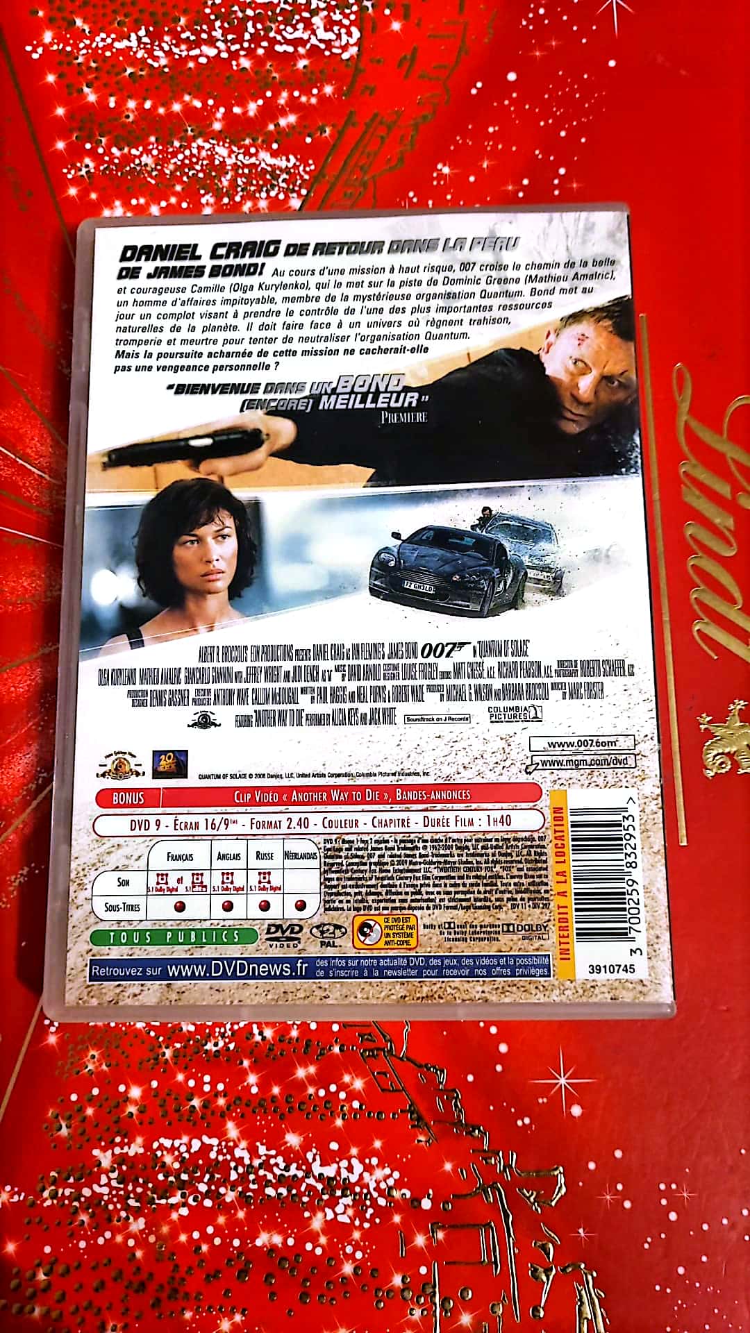 DVD quantum of solace