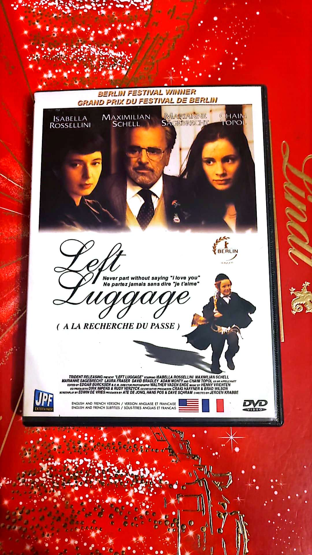 DVD Isabella rossellini left luggage