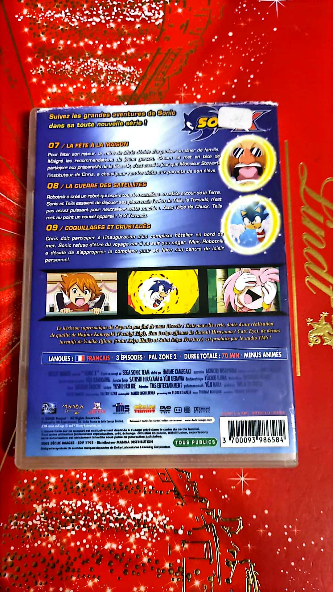 DVD sonic x