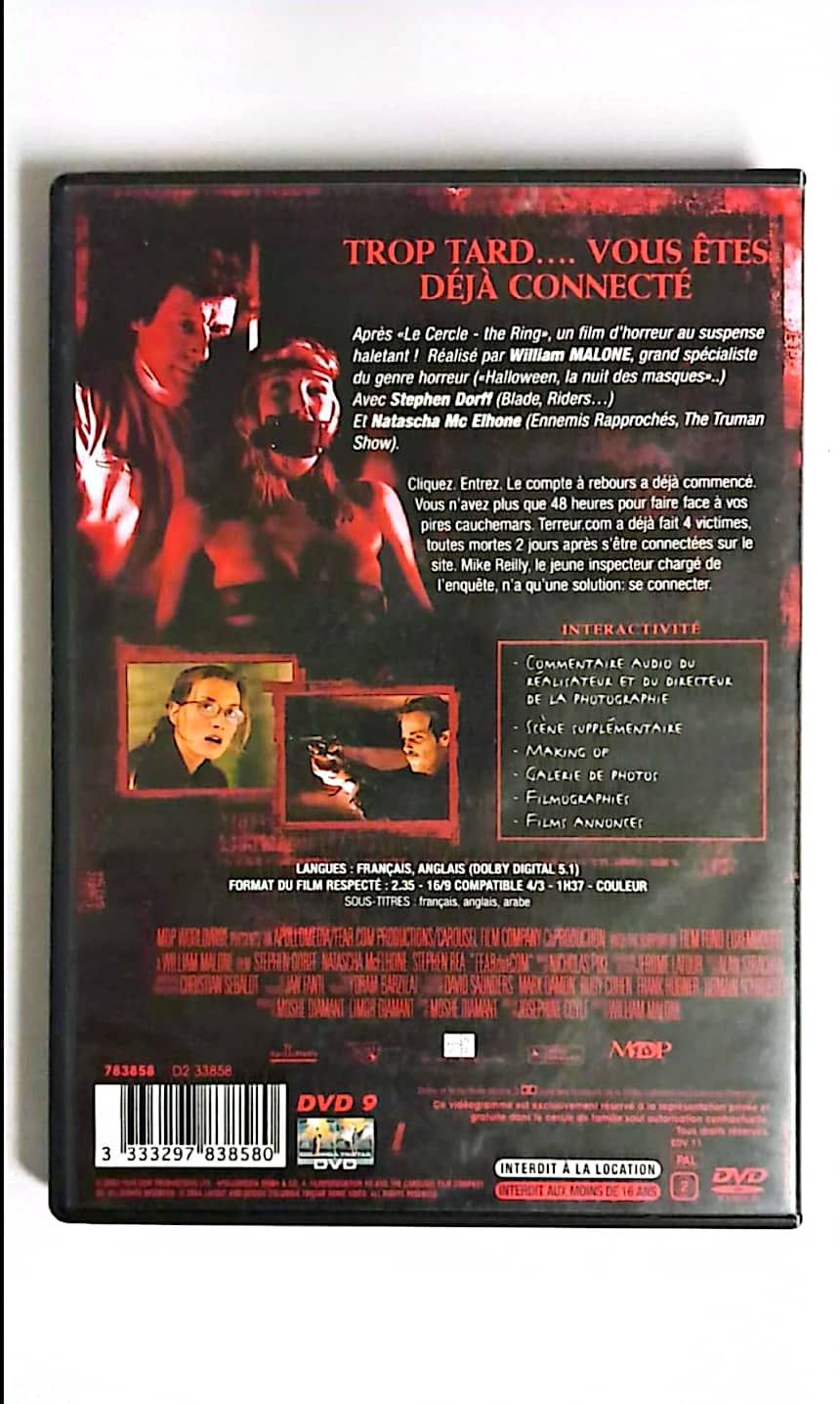 DVD : Terreur. Com