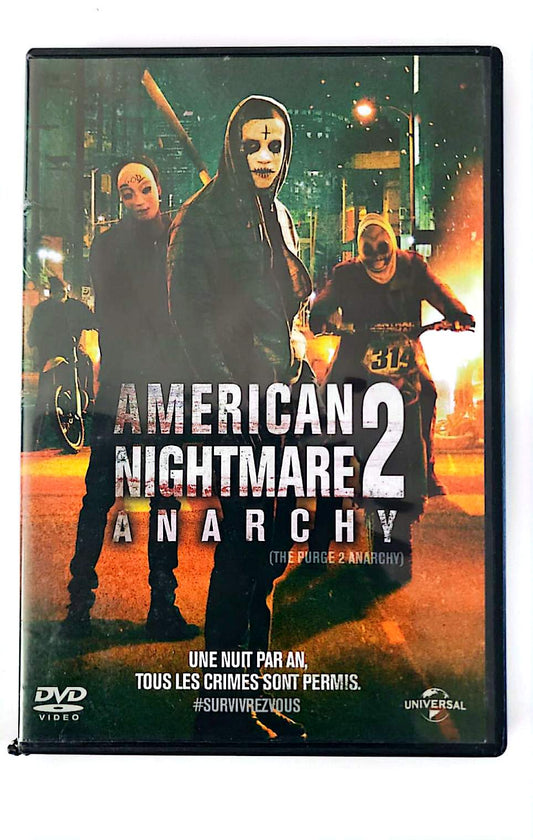 American Nightmare 2 : Anarchy DVD – Horreur Thriller – The Purge Anarchy – VF/VO