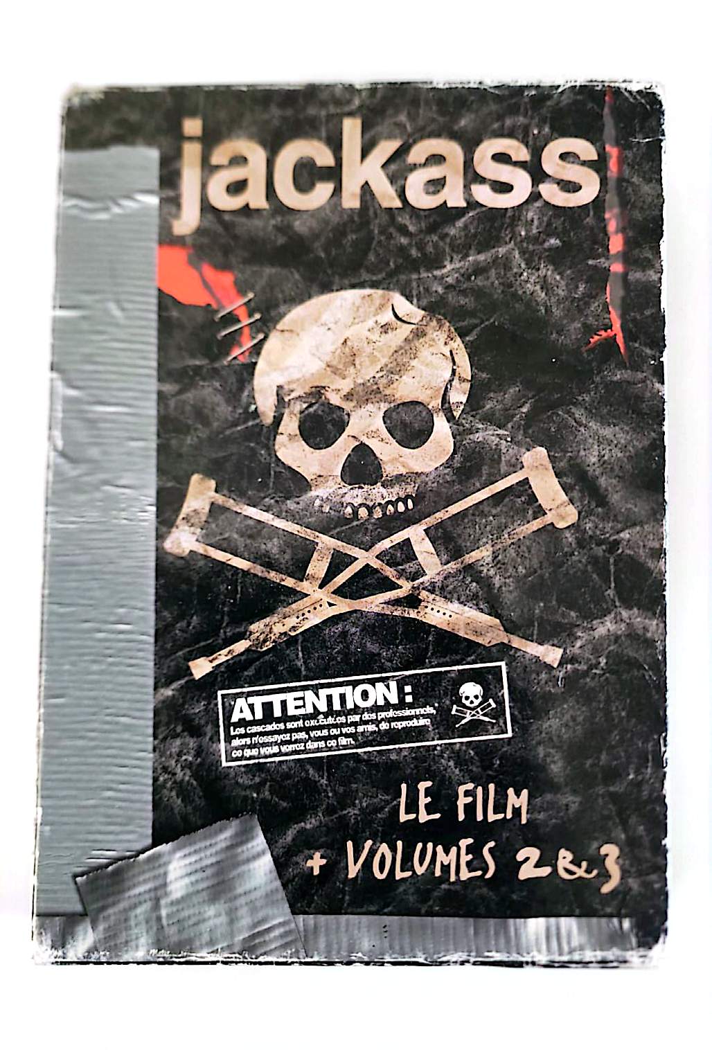 Jackass Coffret DVD – Le Film + Volumes 2 & 3 – Johnny Knoxville – Comédie Extrême – VF