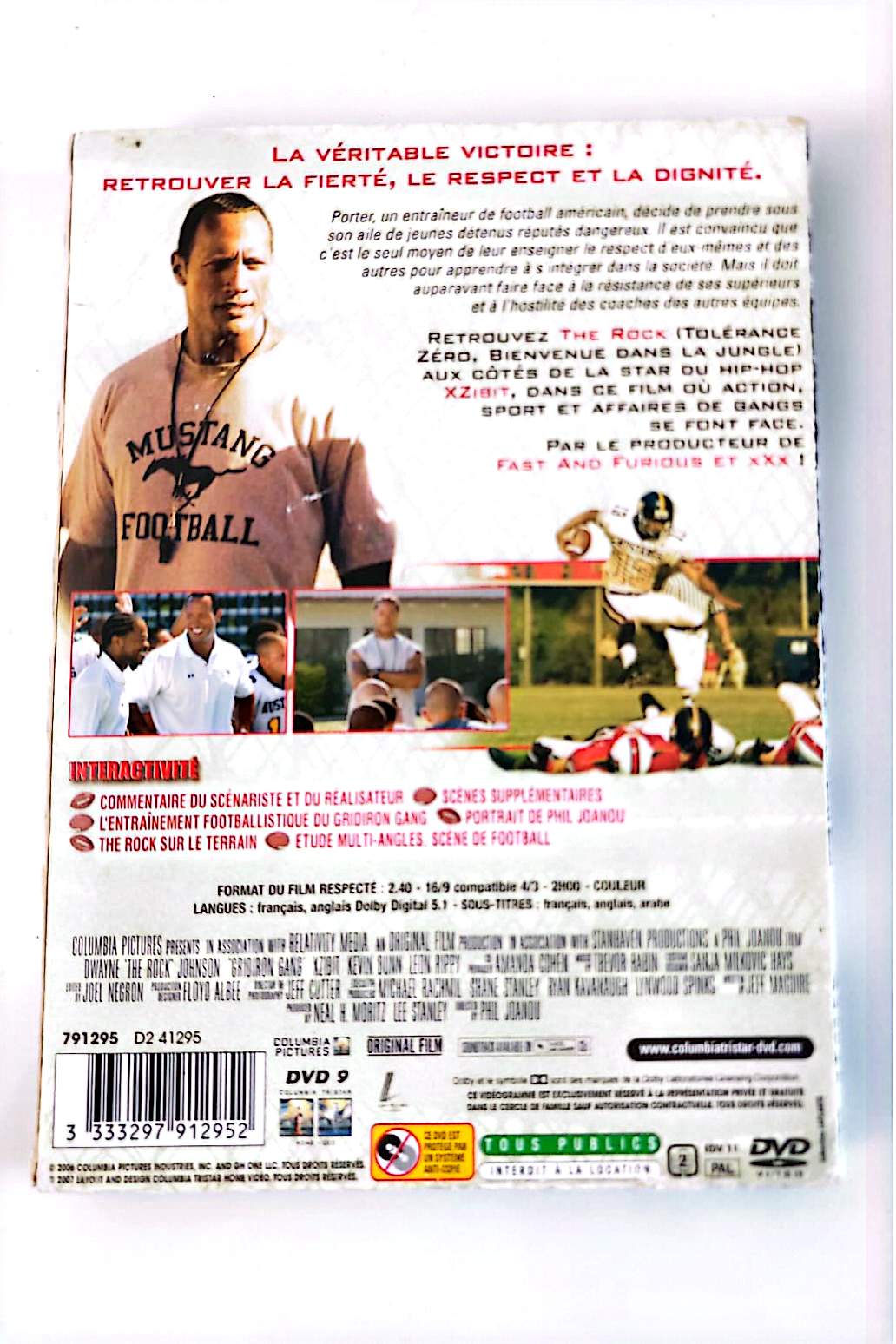 Redemption DVD – Dwayne Johnson, Xzibit – Drame Sport Action – Zone 2 VF