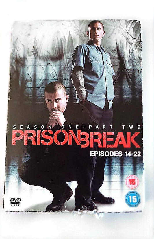 Prison Break Saison 1 Partie 2 DVD – Épisodes 14-22 – Wentworth Miller – Thriller Zone 2