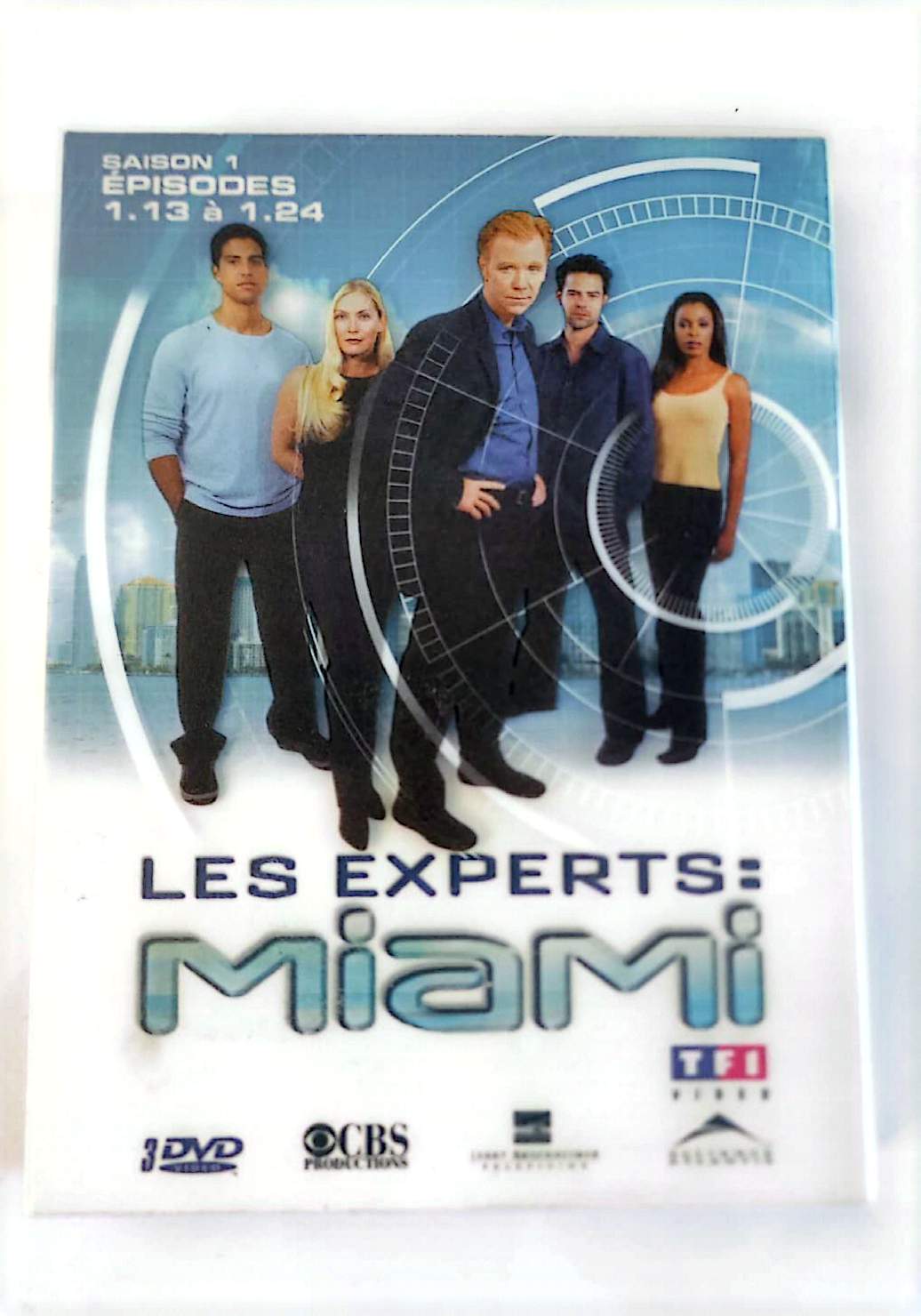 Les Experts : Miami Saison 1 Ép. 13-24 Coffret 3 DVD – Série Policierè CSI | Zone 2 PAL Français Anglais