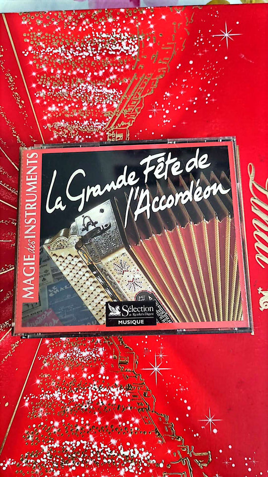 Coffret CD – La Grande Fête de l’Accordéon (3 disques musique française traditionnelle)