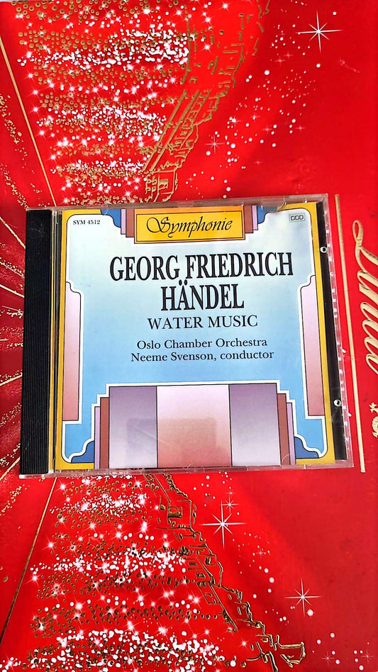 CD musique classique – Georg Friedrich Haendel : Water Music (Oslo Chamber Orchestra, Neeme Svenson)