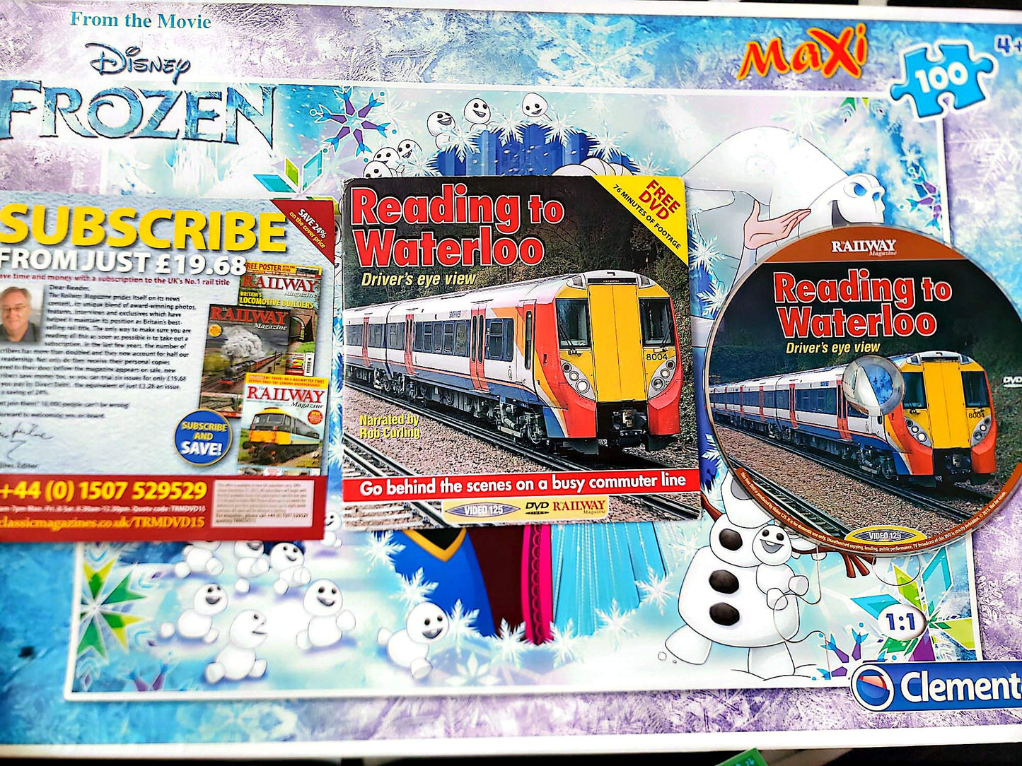 Reading to Waterloo Driver’s Eye View DVD Documentaire Ferroviaire Train Waterloo Anglais